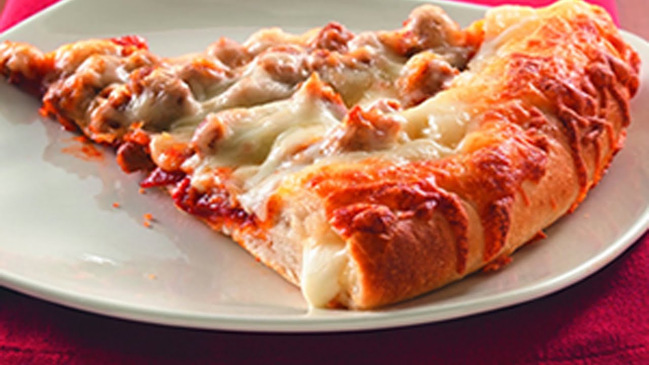 ¿Como hacer PIZZA CON ORILLA DE QUESO y PIZZA CON DEDITOS DE QUESO? Receta de pizza fácil