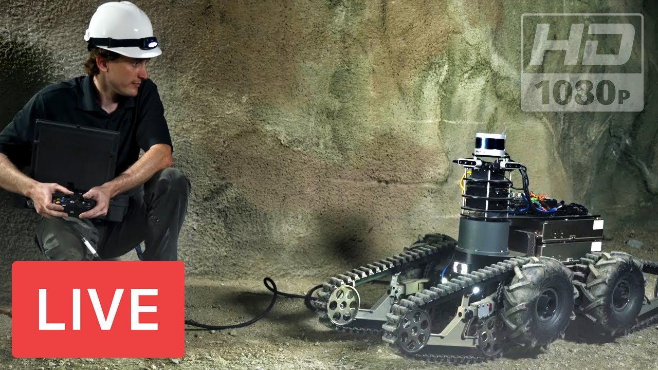 MIRE EN VIVO: Competencia de robots subterráneos de DARPA #SubterraneanChallenge #UrbanCircuitSubT