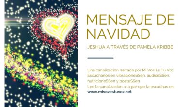 MENSAJE DE NAVIDAD – Una canalización Jeshua a través de Pamela Kribbe