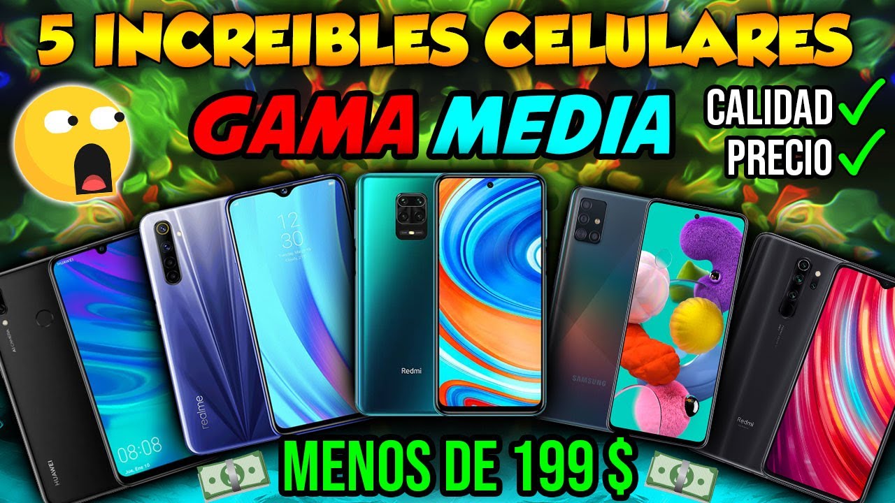 5 Mejores Celulares Gama Media 2020 🏆calidad Precio Para Comprar Celulares Baratos Y Buenos 4101