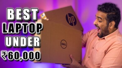 TOP 5 BEST LAPTOP UNDER 60000  *UPDATED* 🔥 My favorite laptops in 4 mins⚡ SSD | HP | Lenovo